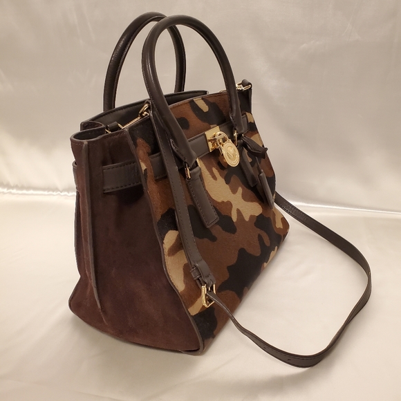 MK Camo Haircalf Hamilton Tote Bag - Picture 6 of 15